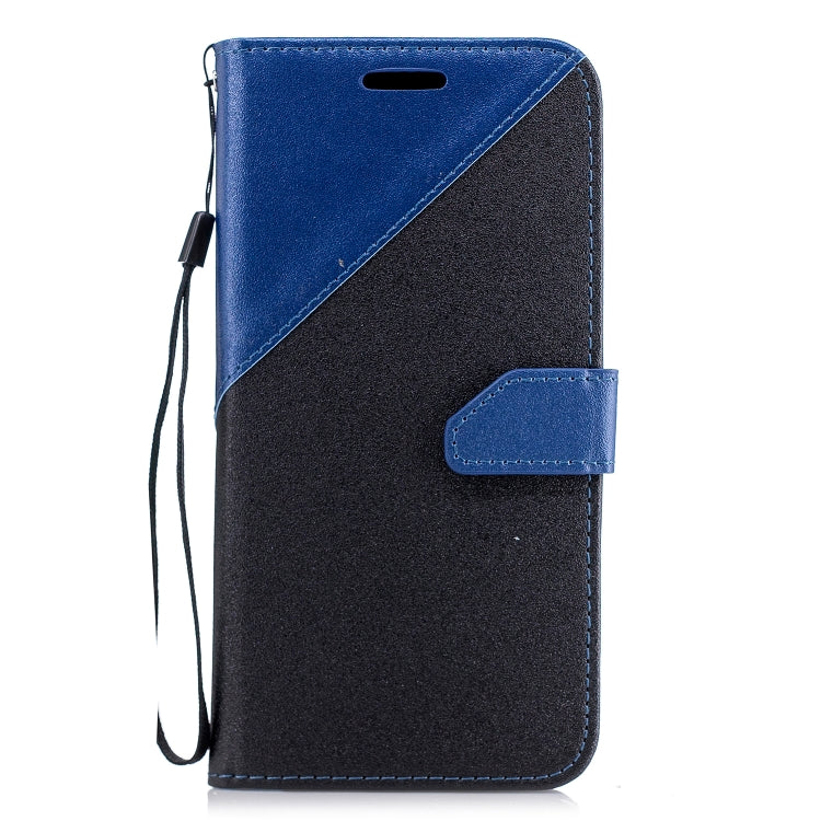 For Sony Xperia XZ2 Matching Color Frosted Texture Horizontal Flip PU Leather Case with Holder & Card Slots & Lanyard