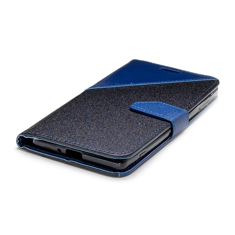 For Sony Xperia XZ2 Matching Color Frosted Texture Horizontal Flip PU Leather Case with Holder & Card Slots & Lanyard