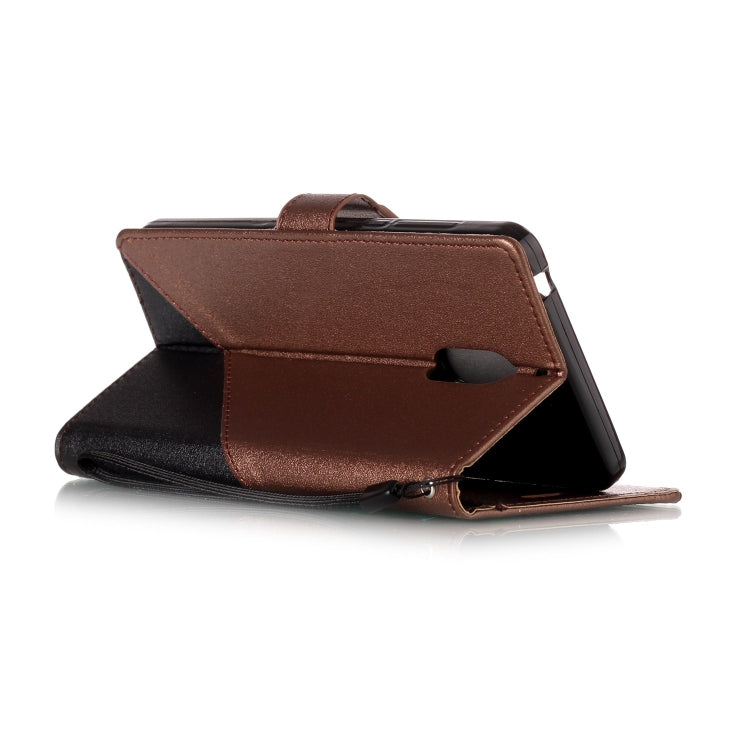 For Nokia 6 Matching Color Frosted Texture Horizontal Flip PU Leather Case with Holder & Card Slots & Lanyard