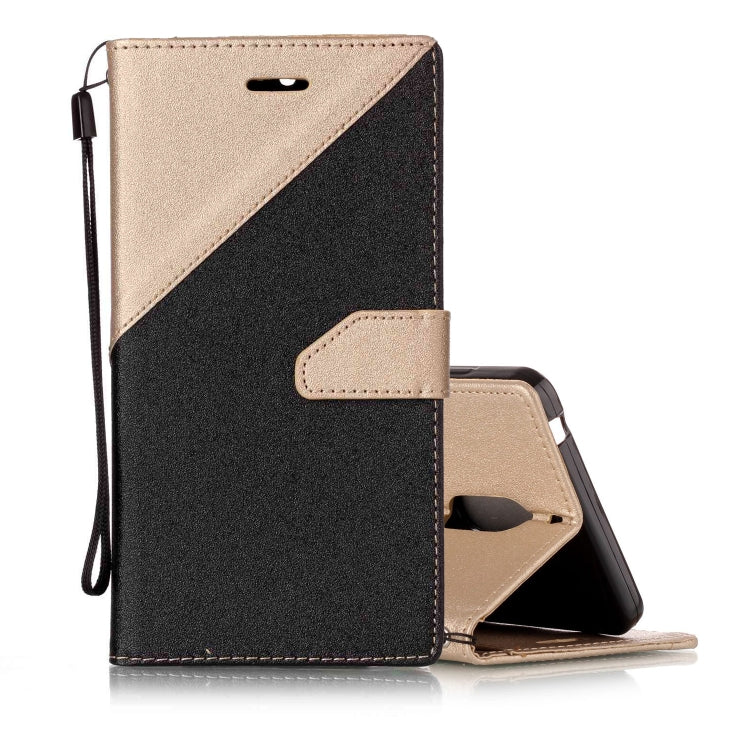 For Nokia 6 Matching Color Frosted Texture Horizontal Flip PU Leather Case with Holder & Card Slots & Lanyard