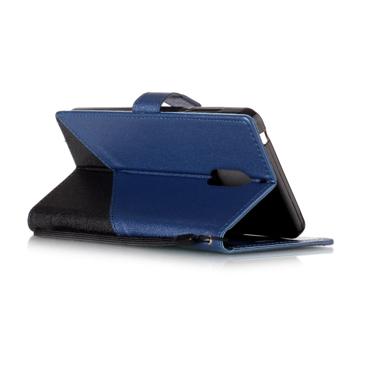 For Nokia 6 Matching Color Frosted Texture Horizontal Flip PU Leather Case with Holder & Card Slots & Lanyard