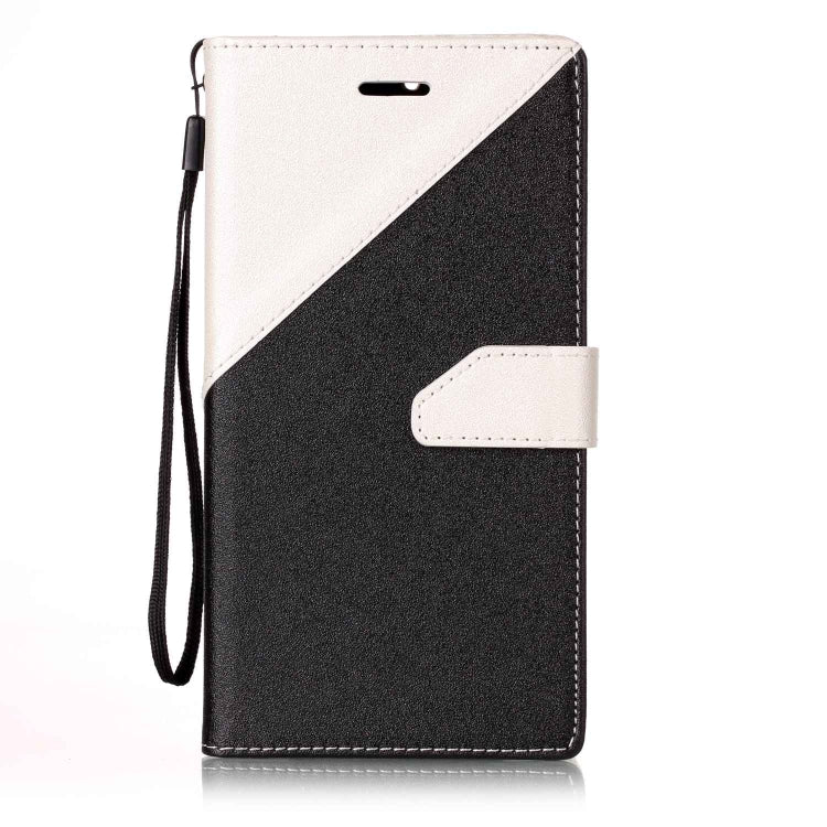 For Nokia 6 Matching Color Frosted Texture Horizontal Flip PU Leather Case with Holder & Card Slots & Lanyard