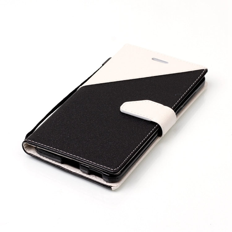 For Nokia 6 Matching Color Frosted Texture Horizontal Flip PU Leather Case with Holder & Card Slots & Lanyard