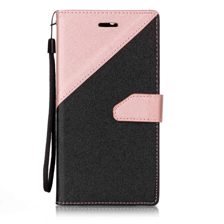 For Nokia 6 Matching Color Frosted Texture Horizontal Flip PU Leather Case with Holder & Card Slots & Lanyard