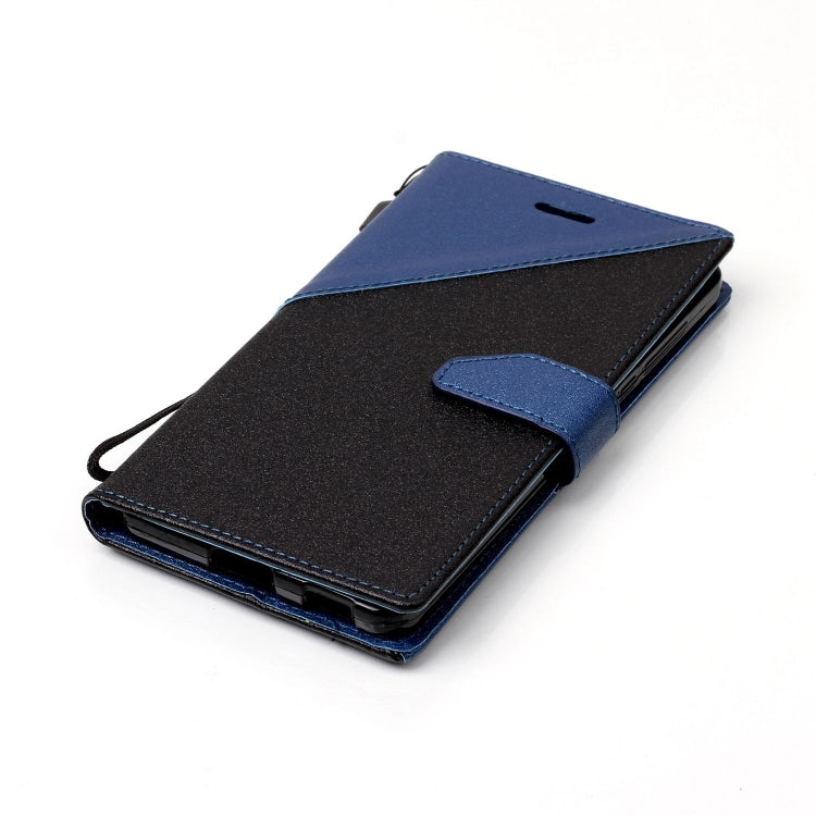 For Nokia 6 Matching Color Frosted Texture Horizontal Flip PU Leather Case with Holder & Card Slots & Lanyard