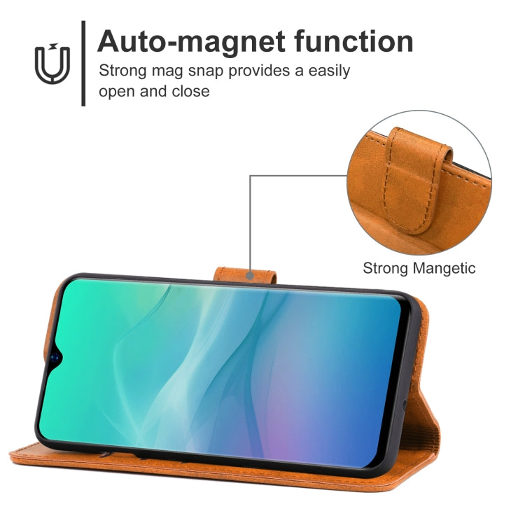 Leather Phone Case For Blackview A60 Plus