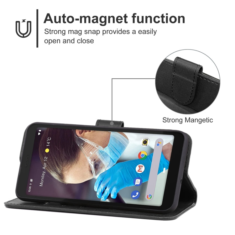 Leather Phone Case For CAT S42 H+