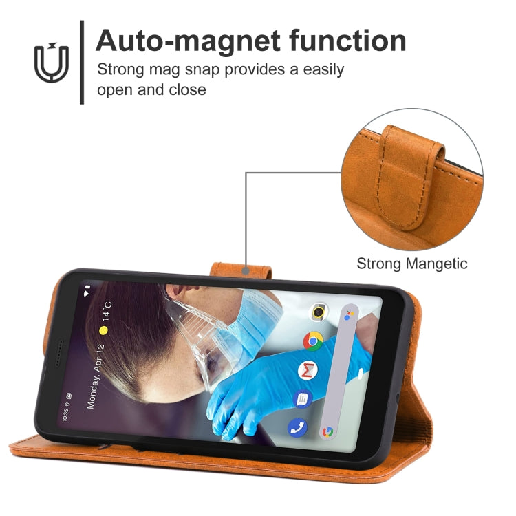 Leather Phone Case For CAT S42 H+