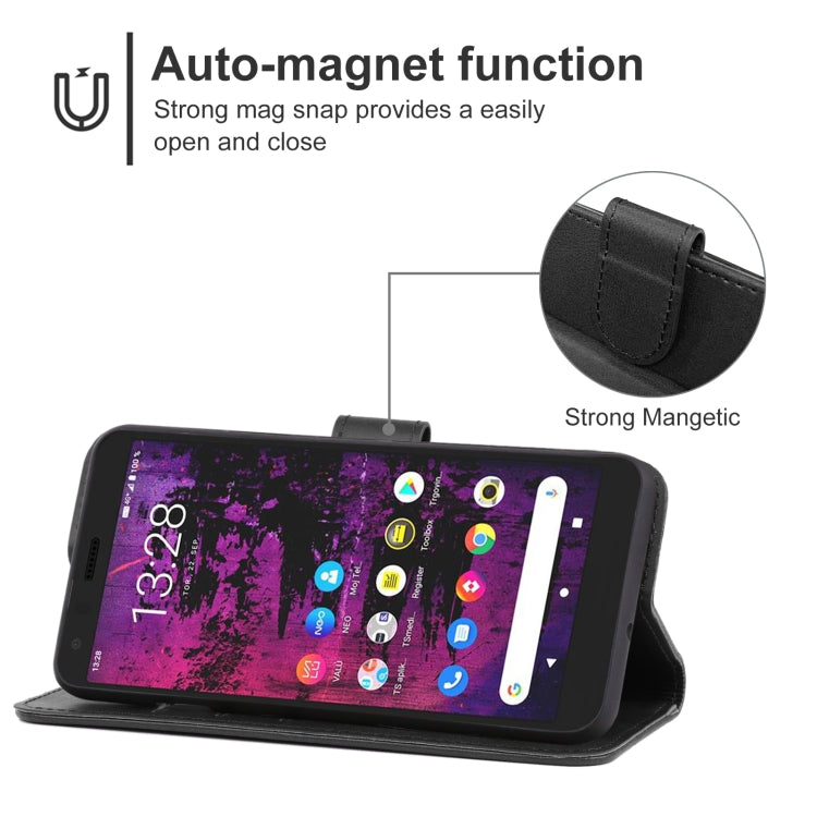 Leather Phone Case For CAT S62 Pro