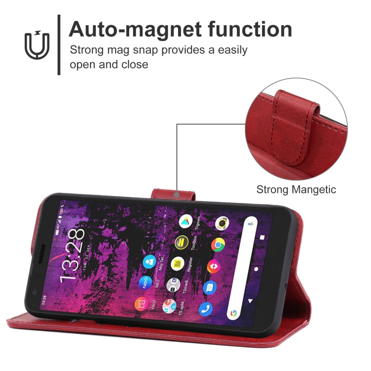 Leather Phone Case For CAT S62 Pro