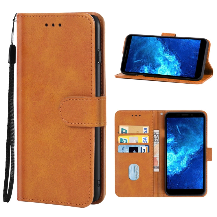 Leather Phone Case For Cricket Icon 2
