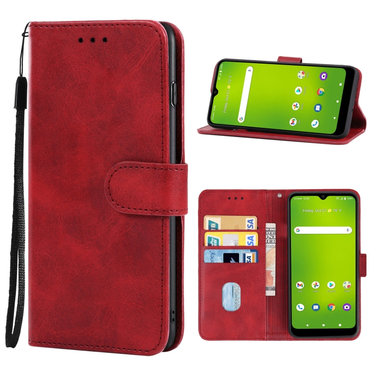 Leather Phone Case For Cricket Icon 3