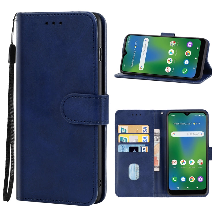 Leather Phone Case For Cricket Influence / Maestro Plus