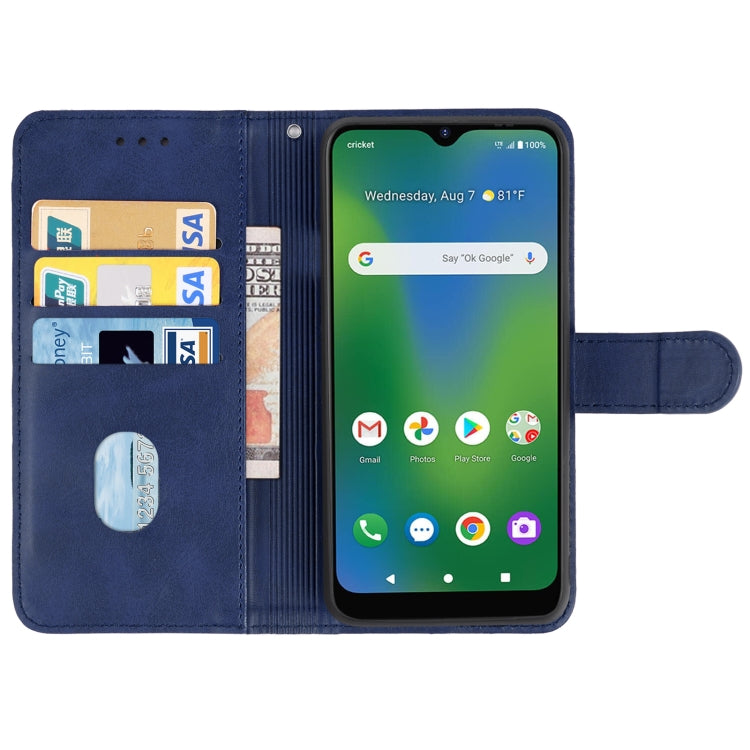 Leather Phone Case For Cricket Influence / Maestro Plus