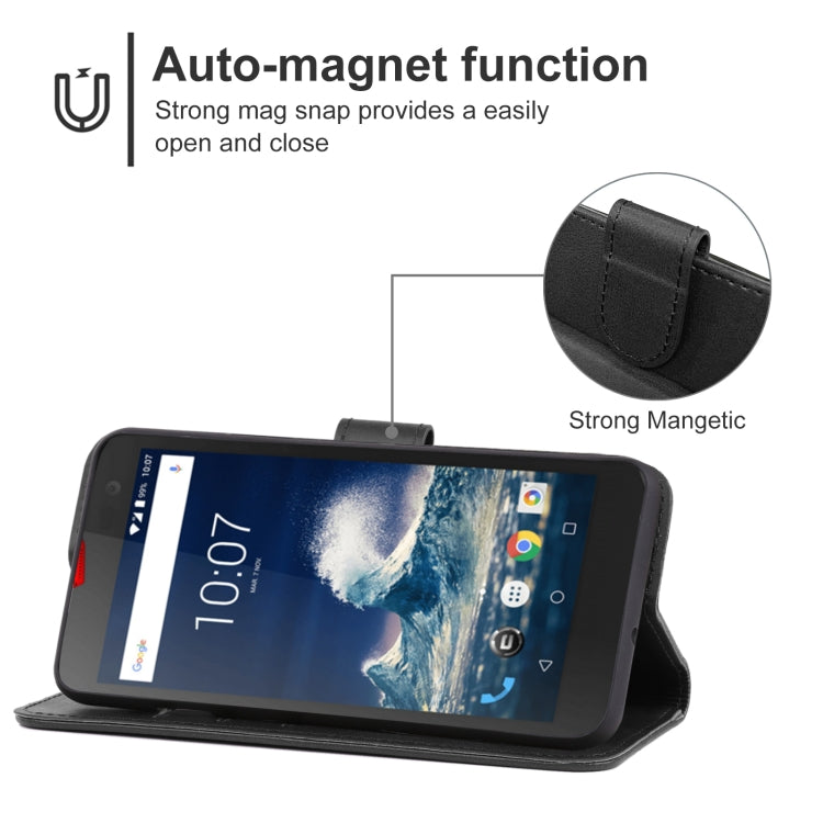 Leather Phone Case For Crosscall Action-X3
