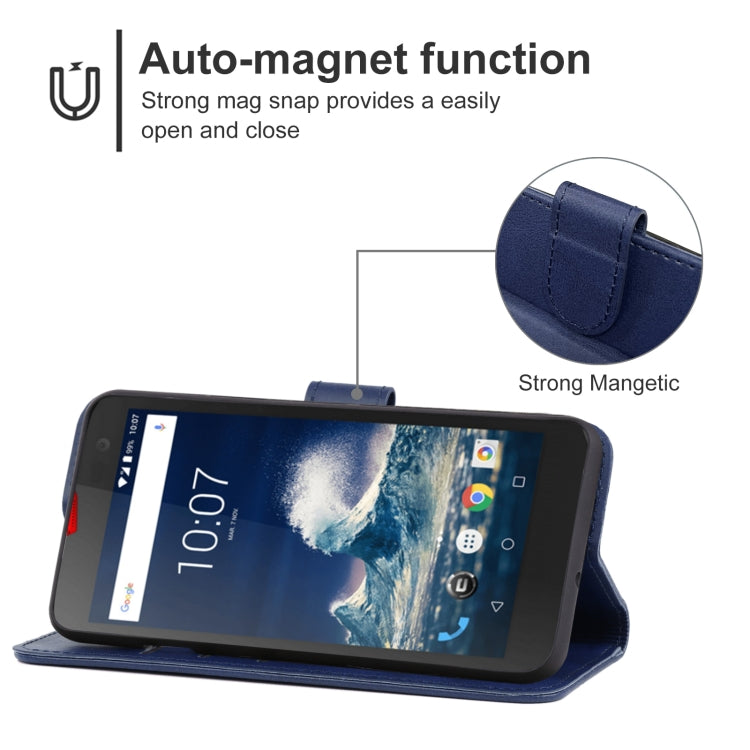 Leather Phone Case For Crosscall Action-X3