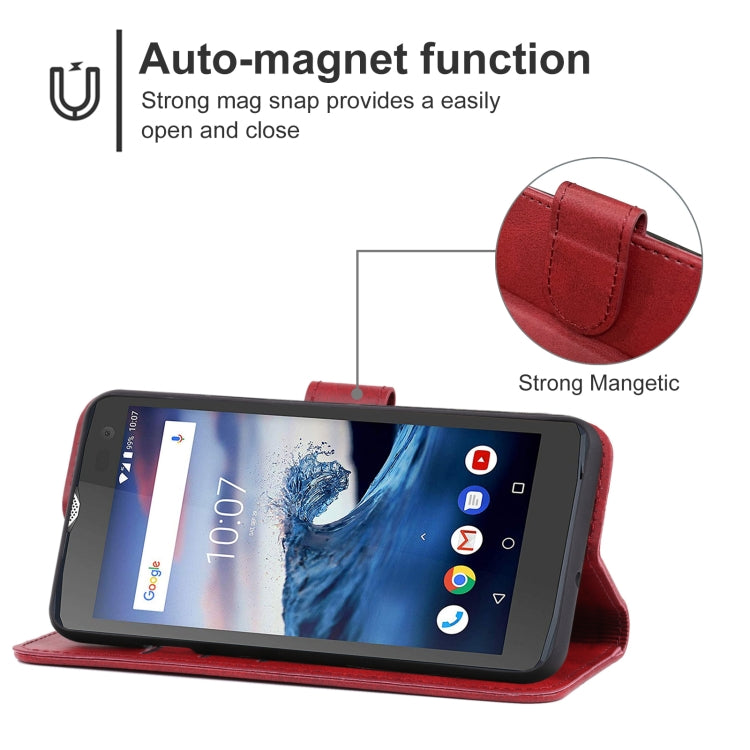 Leather Phone Case For Crosscall Core-X3