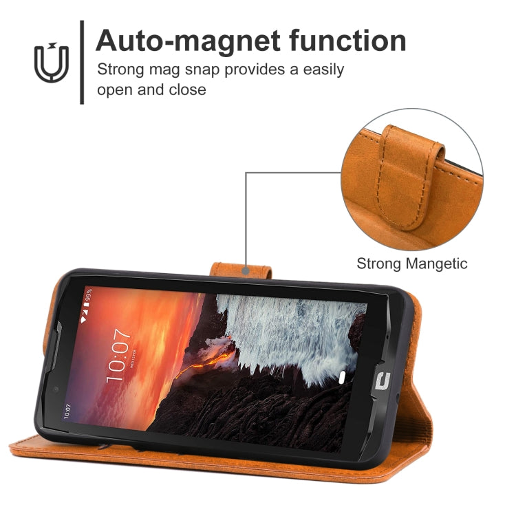 Leather Phone Case For Crosscall Core-X4