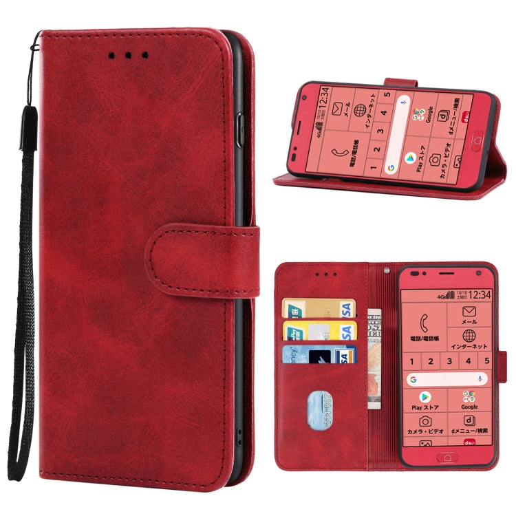 Leather Phone Case For Fujitsu F-42A / F-01L