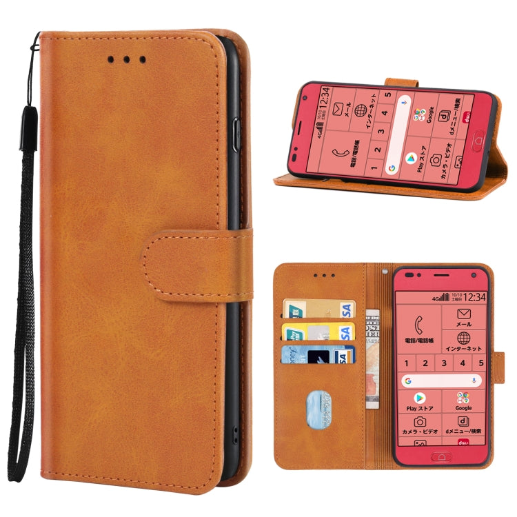 Leather Phone Case For Fujitsu F-42A / F-01L