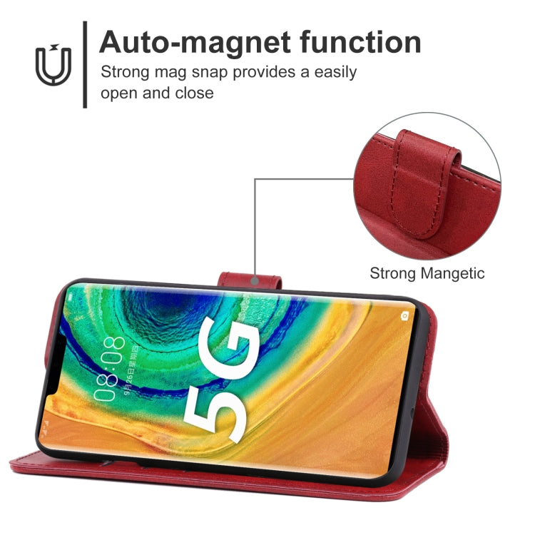 Leather Phone Case For Huawei Mate 30E Pro 5G