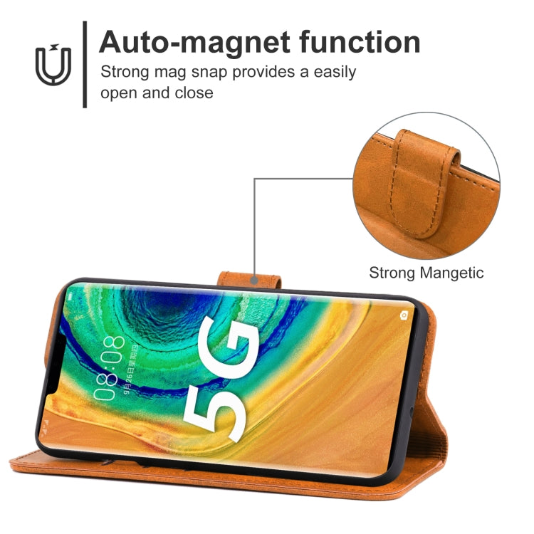 Leather Phone Case For Huawei Mate 30E Pro 5G