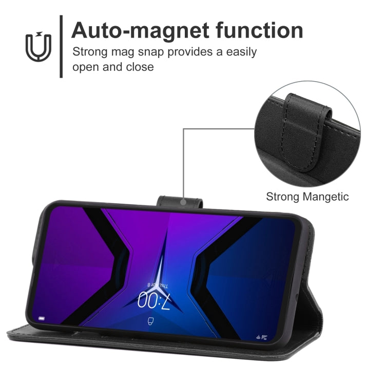 Leather Phone Case For Lenovo Legion Duel 2
