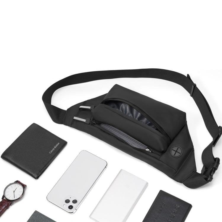 cxs-321 Adjustable Oxford Cloth Waist Bag for Men, Size: 32 x 12 x 6cm