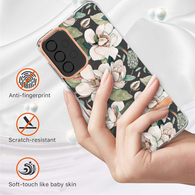 For Samsung Galaxy A33 5G Flowers and Plants Series IMD TPU Phone Case