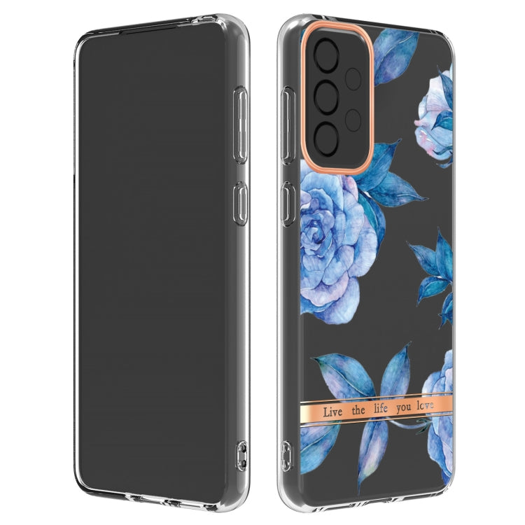 For Samsung Galaxy A33 5G Flowers and Plants Series IMD TPU Phone Case