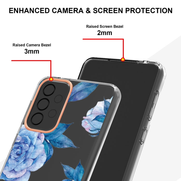 For Samsung Galaxy A33 5G Flowers and Plants Series IMD TPU Phone Case