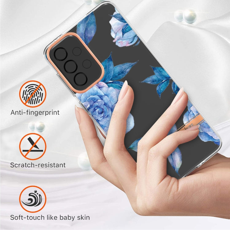 For Samsung Galaxy A33 5G Flowers and Plants Series IMD TPU Phone Case