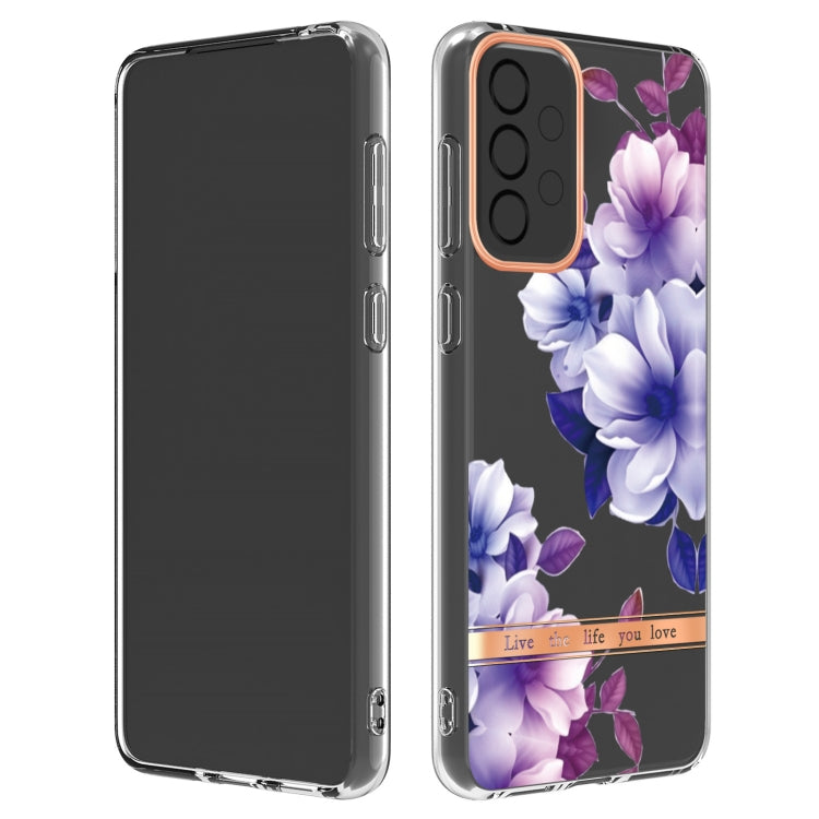 For Samsung Galaxy A33 5G Flowers and Plants Series IMD TPU Phone Case
