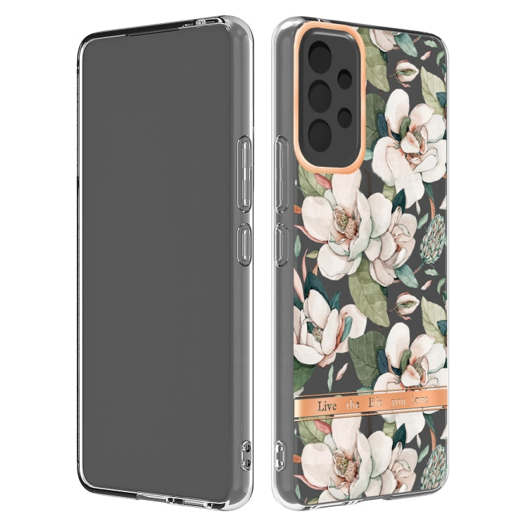 For Samsung Galaxy A53 5G Flowers and Plants Series IMD TPU Phone Case