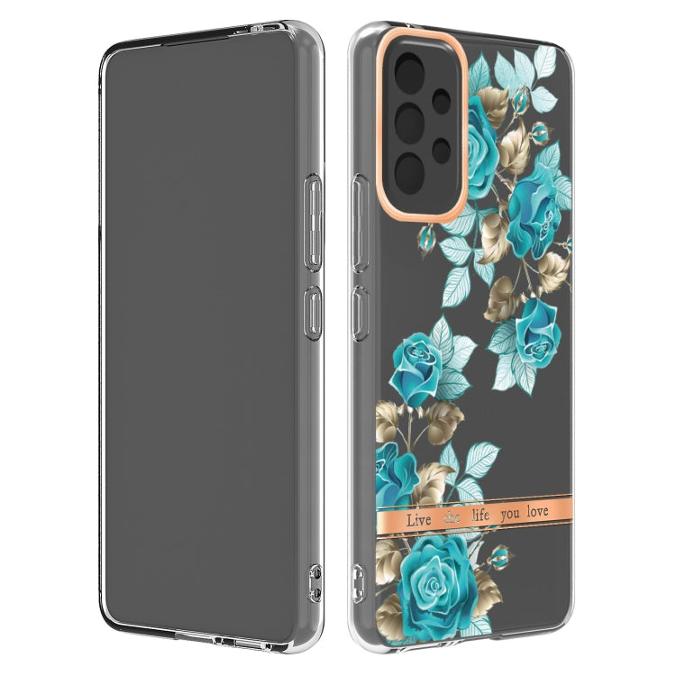 For Samsung Galaxy A53 5G Flowers and Plants Series IMD TPU Phone Case