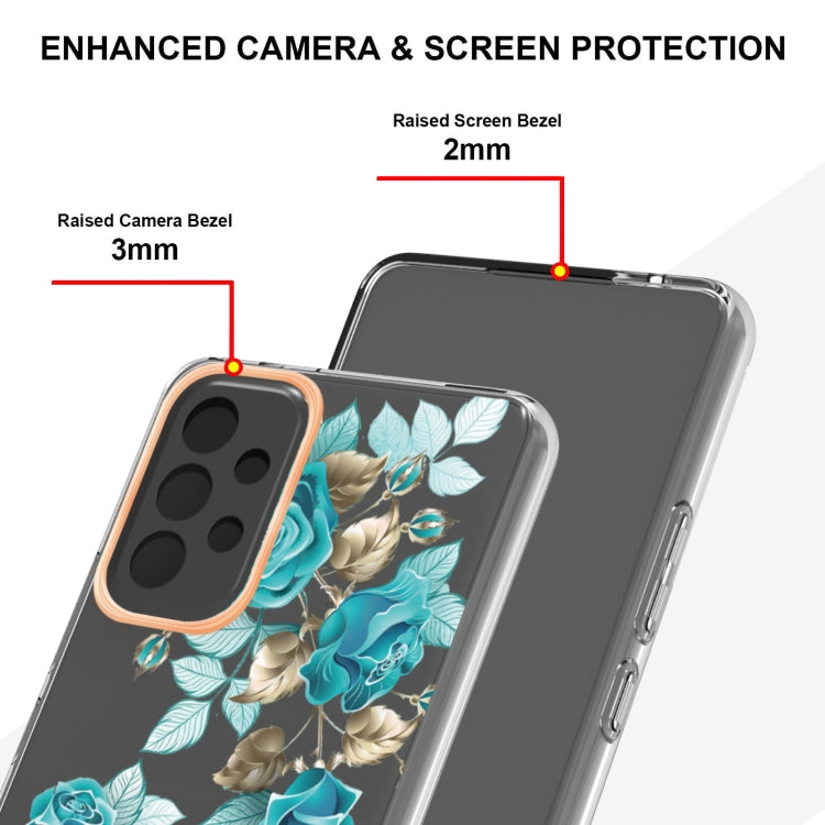 For Samsung Galaxy A53 5G Flowers and Plants Series IMD TPU Phone Case