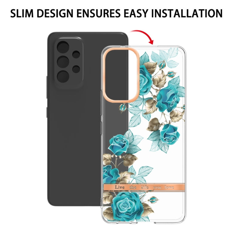 For Samsung Galaxy A53 5G Flowers and Plants Series IMD TPU Phone Case