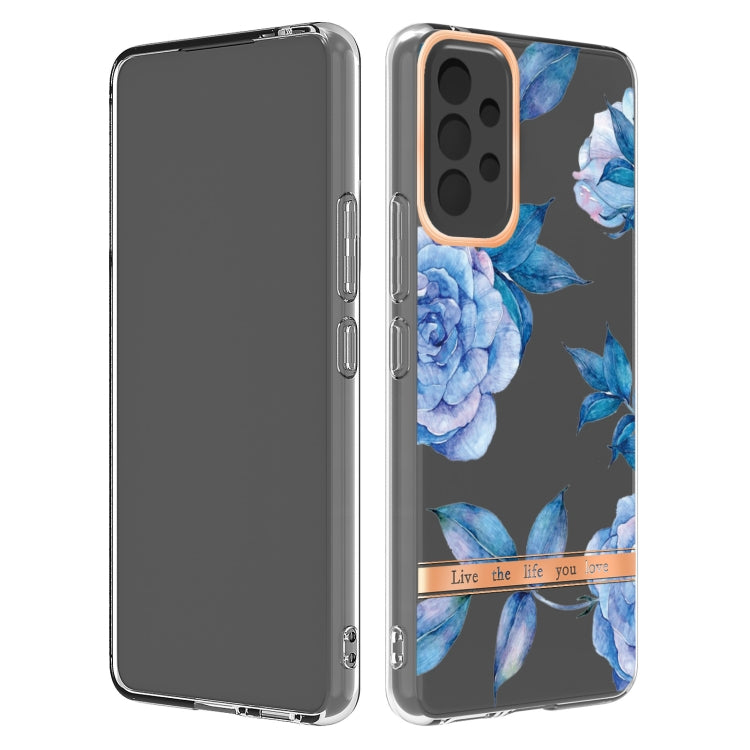 For Samsung Galaxy A53 5G Flowers and Plants Series IMD TPU Phone Case
