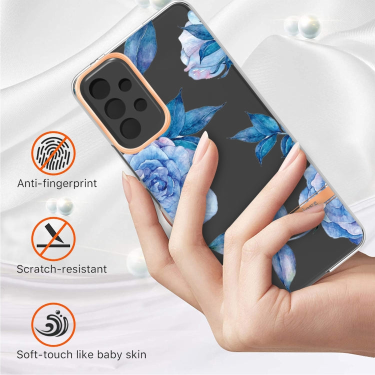 For Samsung Galaxy A53 5G Flowers and Plants Series IMD TPU Phone Case