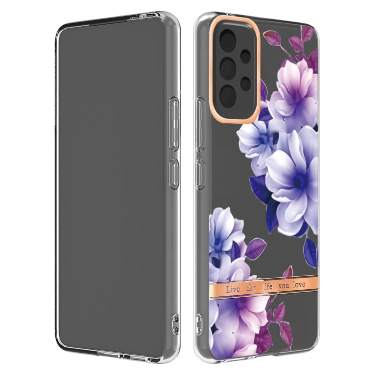 For Samsung Galaxy A53 5G Flowers and Plants Series IMD TPU Phone Case