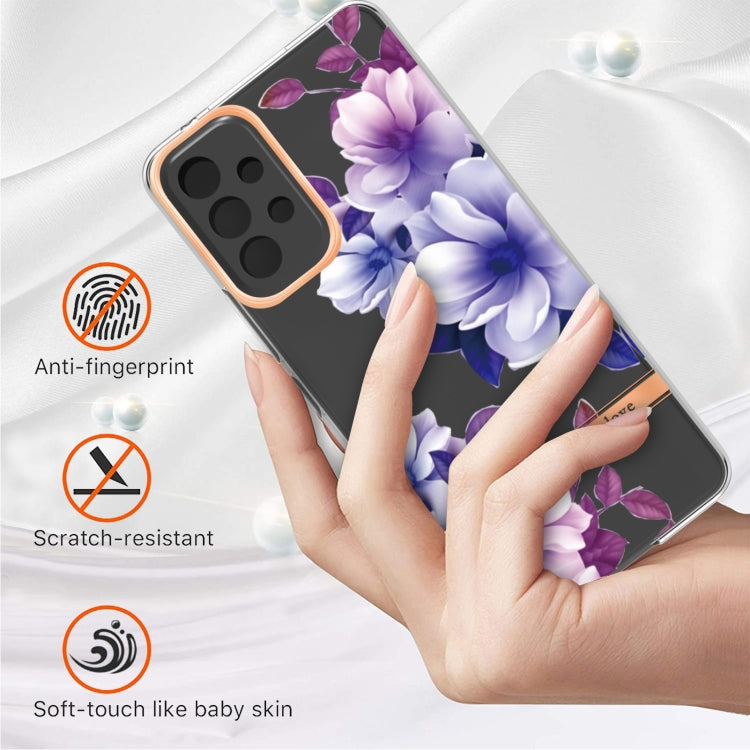 For Samsung Galaxy A53 5G Flowers and Plants Series IMD TPU Phone Case