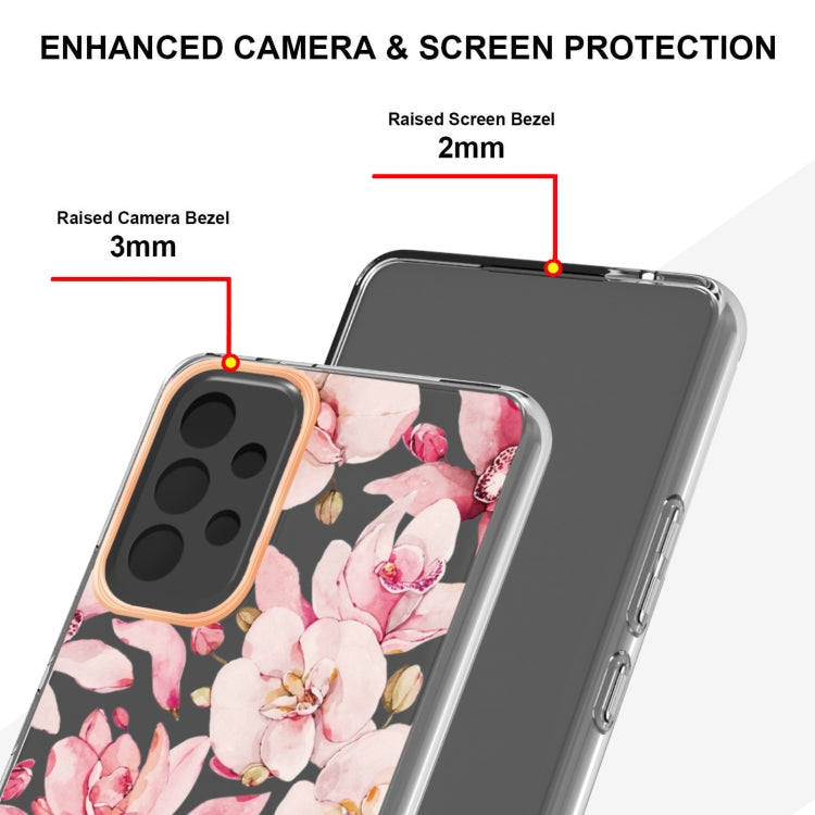 For Samsung Galaxy A53 5G Flowers and Plants Series IMD TPU Phone Case