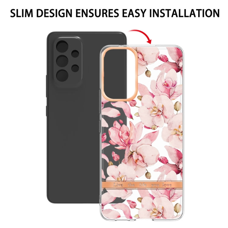 For Samsung Galaxy A53 5G Flowers and Plants Series IMD TPU Phone Case