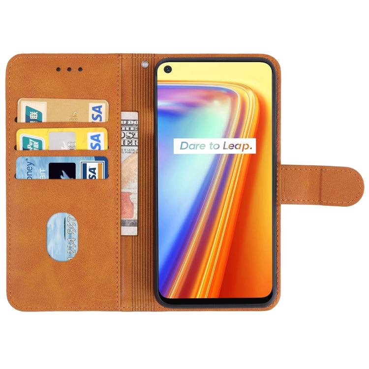 Leather Phone Case For OPPO Realme 7 Asia Version