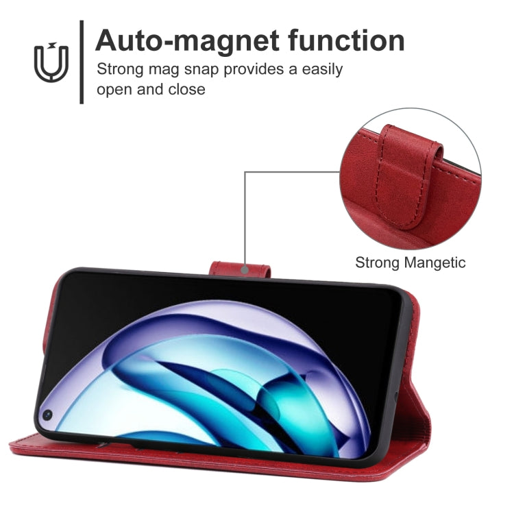 Leather Phone Case For OPPO Realme Q3t