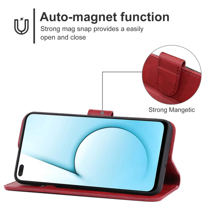 Leather Phone Case For OPPO Realme X50T