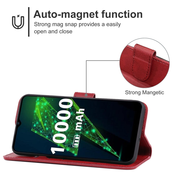 Leather Phone Case For OUKITEL K15 Plus