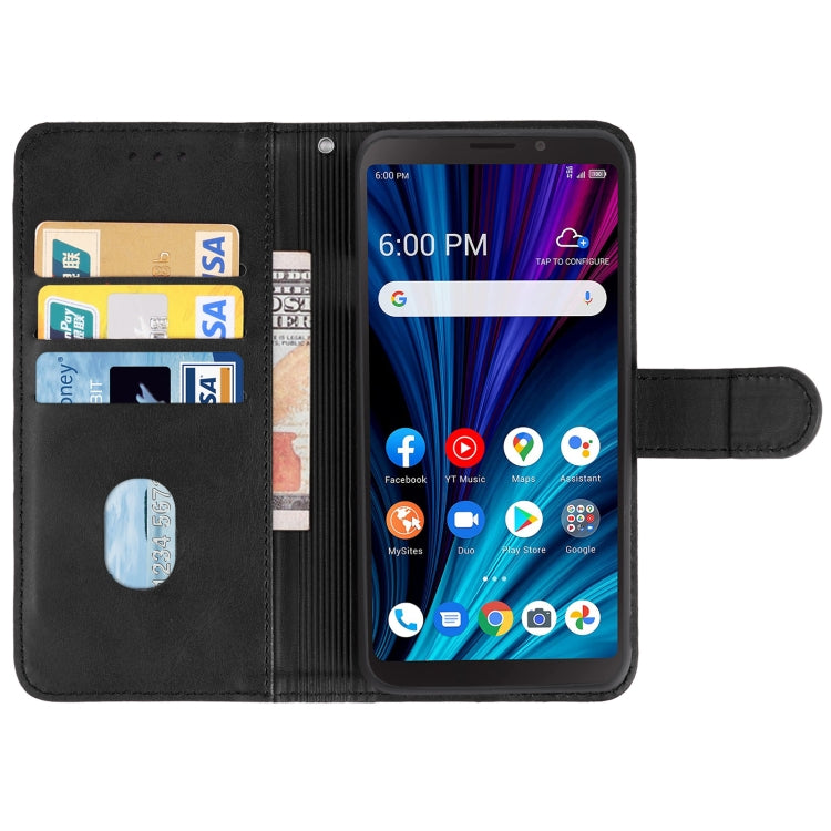 Leather Phone Case For TCL A3X