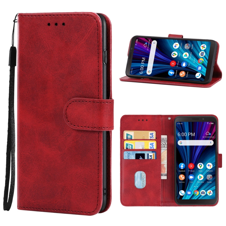 Leather Phone Case For TCL A3X