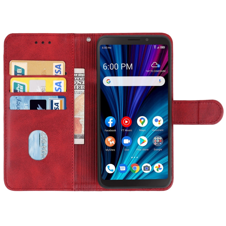 Leather Phone Case For TCL A3X